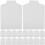 20 sheets shirt folding paperboard clothes liner support for t-shirts 6