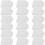20 sheets shirt folding paperboard clothes liner support for t-shirts 4