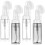 4pcs mousse foaming bottle plastic frosted small bubble dispenser 2