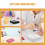 3pcs wool felt needle felting foam pad craft mat for diy projects 9