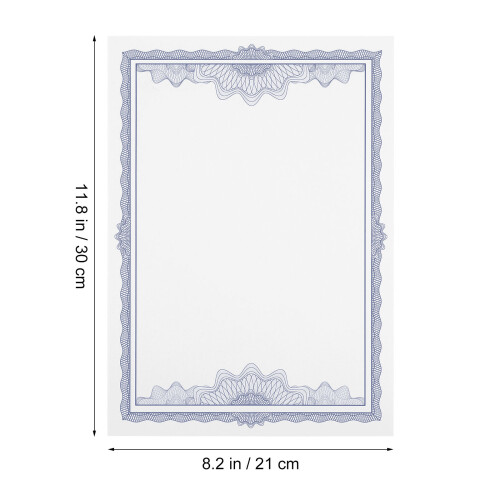 10pcs writable printable certificate paper for office use 1