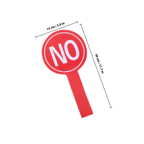 4pcs portable yes no paddle voting boards for classroom use 1
