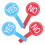 4pcs portable yes no paddle voting boards for classroom use 1