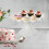 Ceramic Cake Stand High-Foot Dessert Display Plate 11