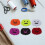 24pcs Pumpkin Patches Felt Decorations for Party Home 6