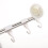 2pcs Wall Mount Towel Rack Adjustable Bar Suction Cup 10 Hooks 6