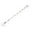 2pcs Wall Mount Towel Rack Adjustable Bar Suction Cup 10 Hooks 2