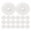 100St Hengelsport Accessoires Transparante Vislijn Discs ABS 2
