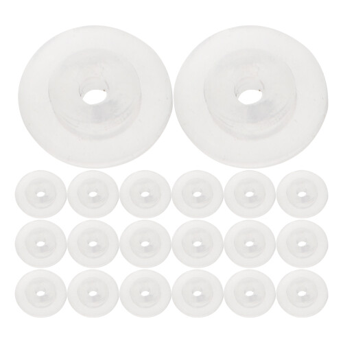 100St Hengelsport Accessoires Transparante Vislijn Discs ABS 1