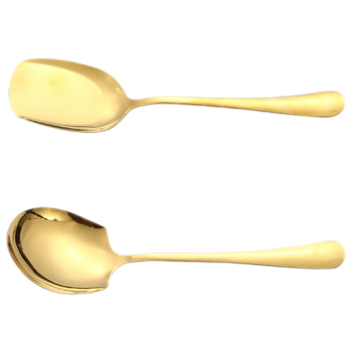 2pcs Stainless Steel Serving Spoon Buffet Utensil 2