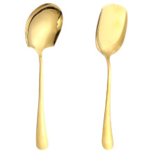 2pcs Stainless Steel Serving Spoon Buffet Utensil