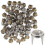 100pcs crystal claw rivets rhinestone nail studs decorative 4