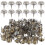 100pcs crystal claw rivets rhinestone nail studs decorative 2