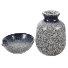 1 Set 400ml Porcelain Sake Set with Ochoko Cups