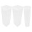 3pcs Clear Cylinder Cookie Holder Airtight Biscuit Storage Jar 10