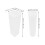 3pcs Clear Cylinder Cookie Holder Airtight Biscuit Storage Jar 2