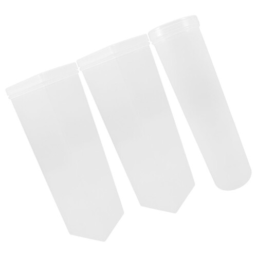 3pcs Clear Cylinder Cookie Holder Airtight Biscuit Storage Jar