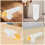 3pcs Clear Cylinder Cookie Holder Airtight Biscuit Storage Jar 8