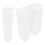3pcs Clear Cylinder Cookie Holder Airtight Biscuit Storage Jar 11