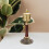 handheld prayer wheel stand copper holder with base 5