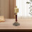 handheld prayer wheel stand copper holder with base 3