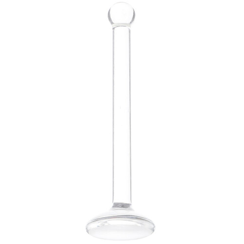 Flat-Bottom Grinding Pestle for Pigments and Minerals