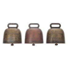 6 pcs copper sheep and cattle bells, wind chime pendants, diy use