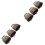 6 pcs copper sheep and cattle bells, wind chime pendants, diy use 3