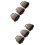 6 pcs copper sheep and cattle bells, wind chime pendants, diy use 7
