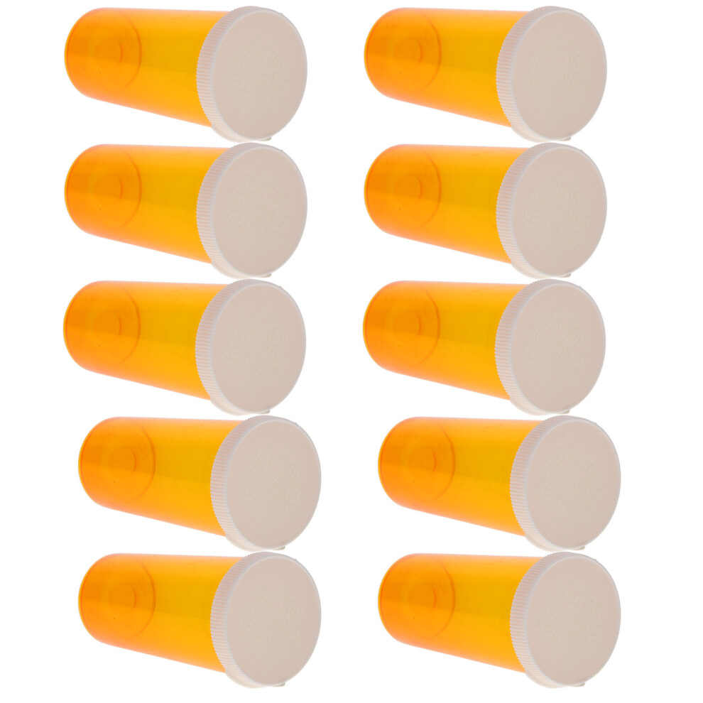 Happyyami 20Pcs Plastic Pill Bottles With Caps For Travel