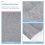 100 pcs pet urine pad leakproof mat for rabbits training 8