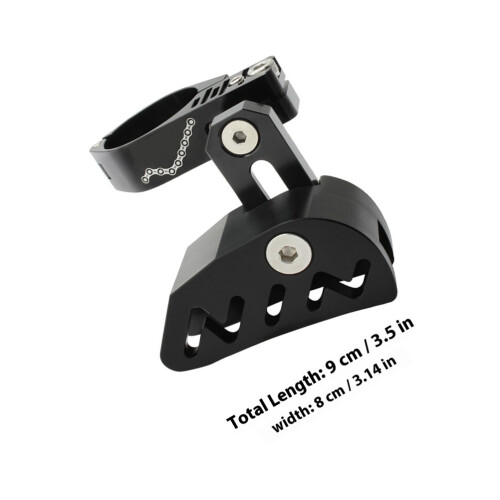 bike chain stabilizer with positive negative teeth guide 1