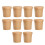 10 sets disposable kraft paper soup cups for storage 8