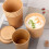 10 sets disposable kraft paper soup cups for storage 4