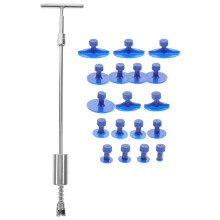 T-Bar Dent Removal Tool Kit, Multicolor Tabs Voor Autocarrosserie