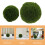 2pcs Artificial balls for Home Decor Crafts Party 8