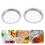 2pcs stainless steel fruit cube and potato cutters with egg 5