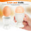 4pcs Ceramic Egg Cups for Boiled Eggs Breakfast Holder 7