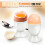4pcs Ceramic Egg Cups for Boiled Eggs Breakfast Holder 6