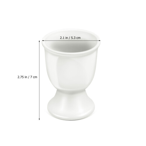 4pcs Ceramic Egg Cups for Boiled Eggs Breakfast Holder 1