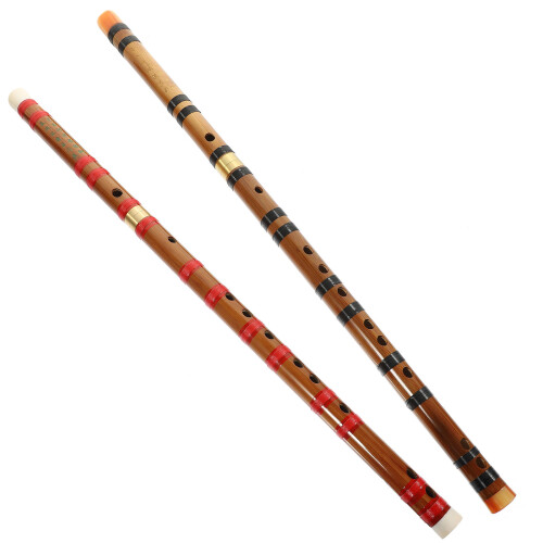 1 unidade flauta de bambu, chinesa, para iniciantes (chave d)