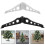 8 Pcs Plastic Christmas Tree Stand Base for Holiday Decor 11