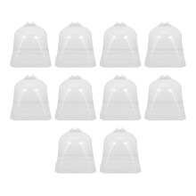 transparente Kunststoffpflanzenhaube Frostschutz für Setzlinge Garten