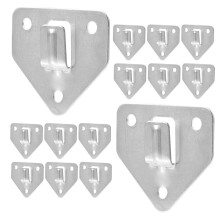20Stk Feuerlöscher Wandhalterung Aus Eisen Silber Universell & Robust