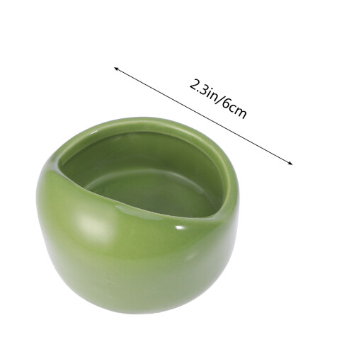 1Pièces En Céramique Vert Pour Hamster Petits Pets Résistant 1