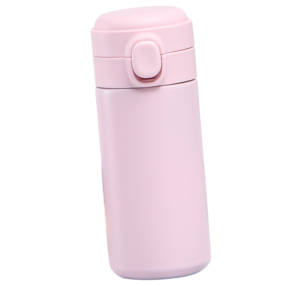 420ml Pink Insulated Stainless Steel Bottle with Pop Up Lid - Portable Vakue-image-OPC-PKPFDJV-NEW
