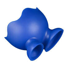 4Stk Silikon Eierkocher Blau Langlebig Rutschfest Ideal Für Tischdeko