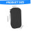 Stethoscope Case Portable Nursing Bag With Handle, Waterproof, Shockproof, Black, Fits Most Stethoscopes 4