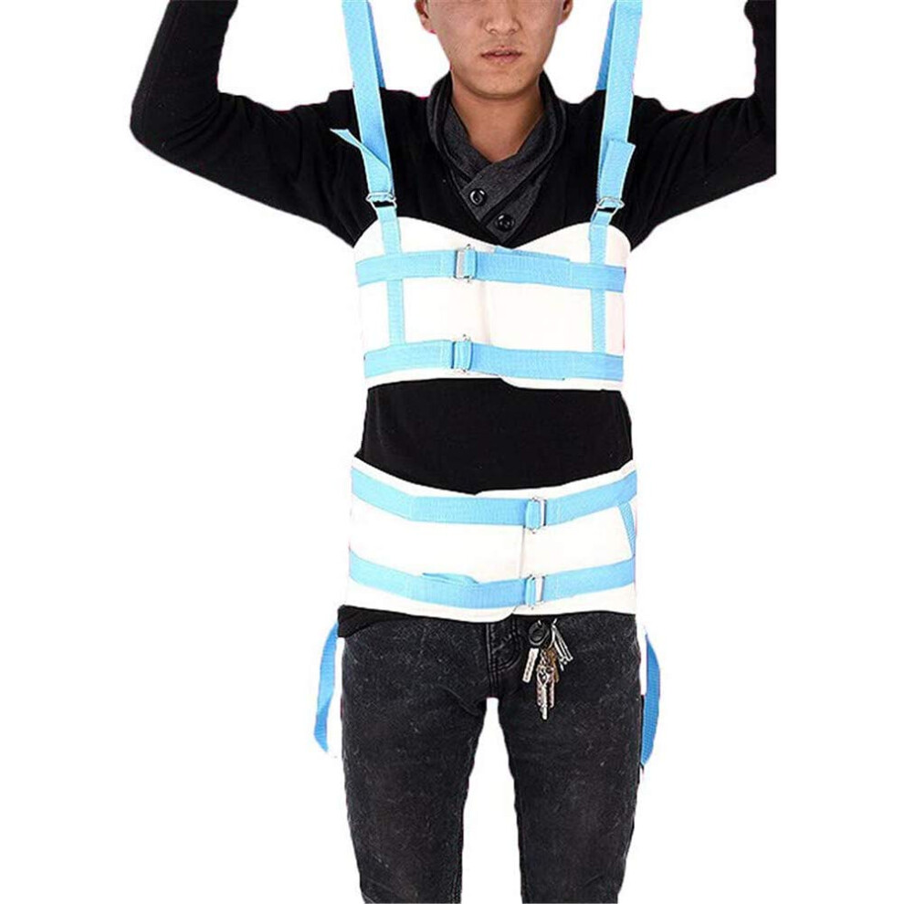 Lumbar Traction Spinal Decompression Device Therapy Machine Back Pain Relief Lumbar Disc Herniation Back Belt