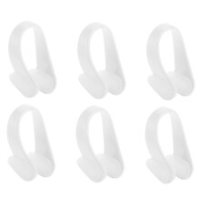 Swimming Nose Clips 6-Box Pack, Ergonomic Wear-Resistant Lightweight Nose Plugs For Swim Training And Water Sports